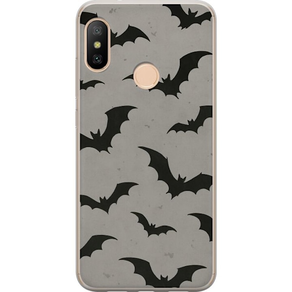 Xiaomi Redmi 6 Pro Läpinäkyvä kuori Flutterprint