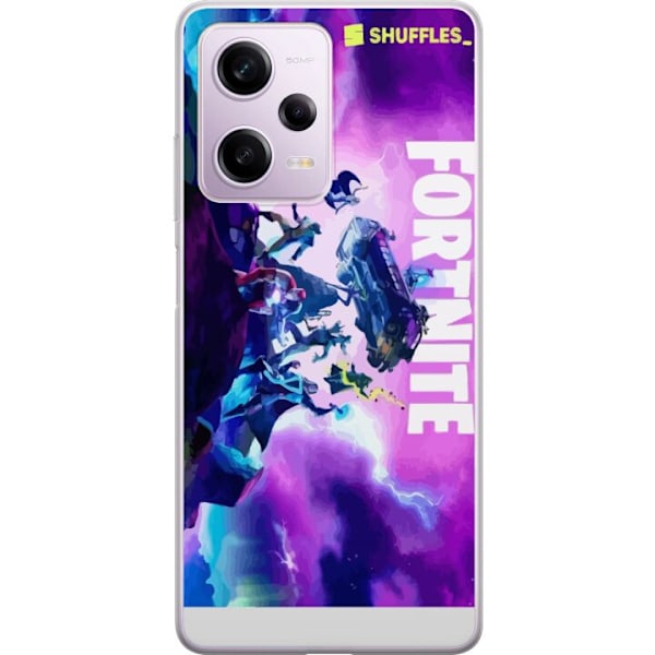 Xiaomi Redmi Note 12 Pro Gennemsigtig cover Fortnite