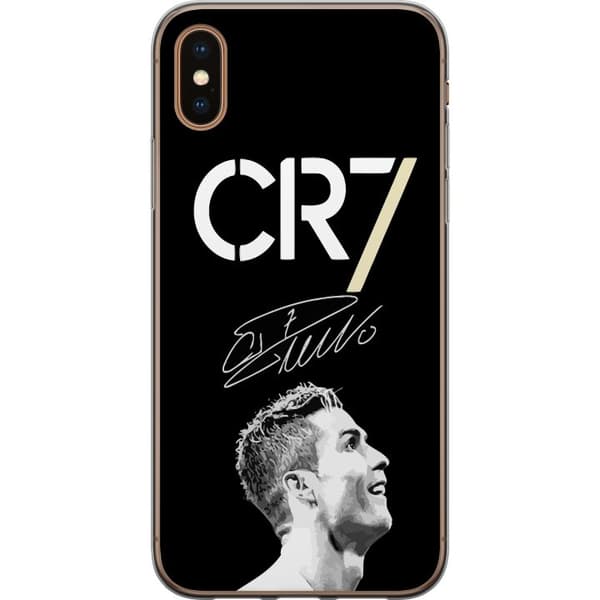 Kompatibelt Mobilskal till Apple iPhone XS CR7 Ronaldo