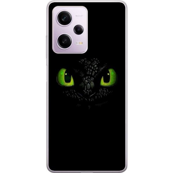 Xiaomi Redmi Note 12 Pro Genomskinligt Skal Draktränaren How to Train Your Dragon
