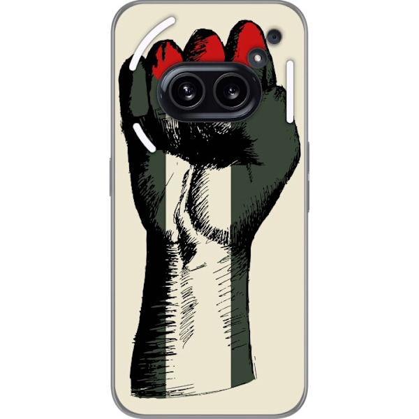 Nothing Phone (2a) Plus Gennemsigtig cover Hånd bundet i Pal