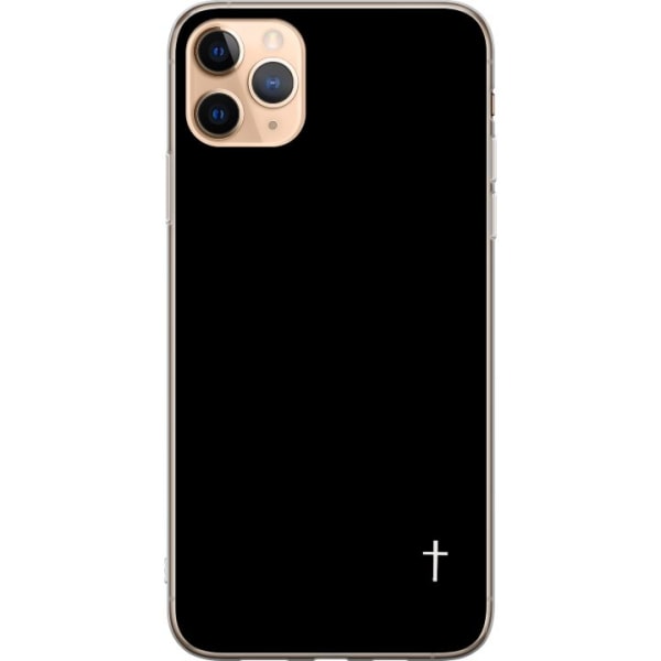 Apple iPhone 11 Pro Max Läpinäkyvä kuori Risti