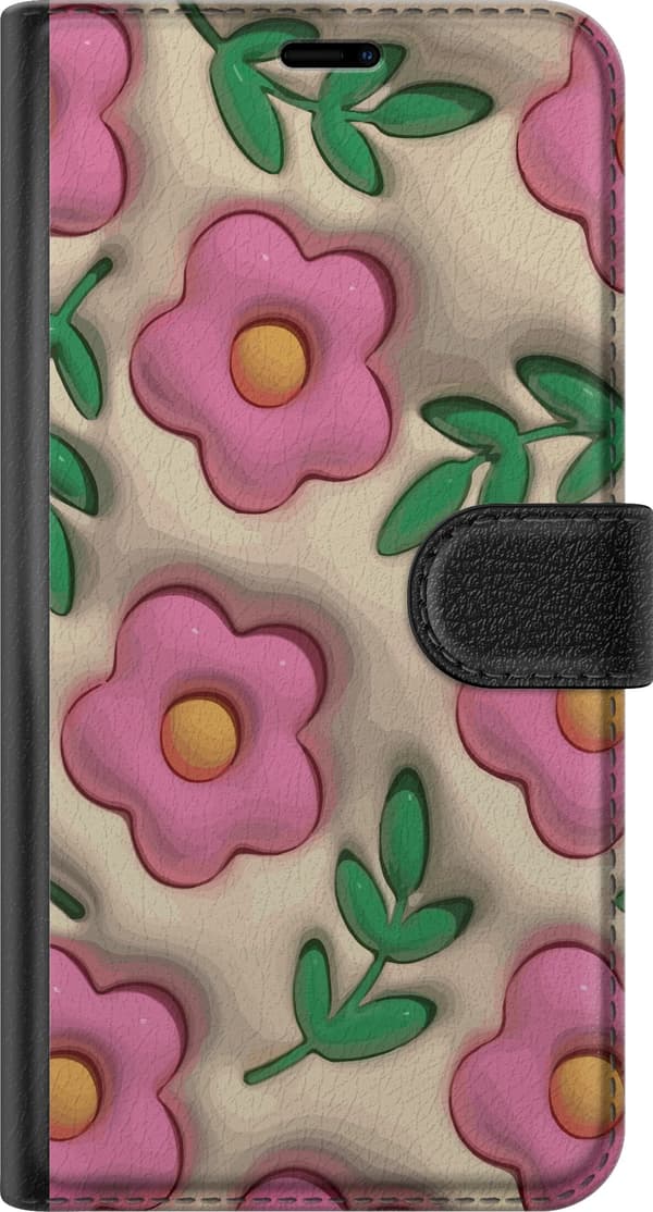 Kompatibelt Lommeboketui til Samsung Galaxy A32 5G Boblende Blomster