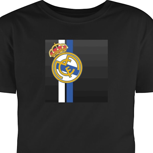 T-shirt för Vuxen | Klassisk Vuxen-T-shirt Real Madrid svart S