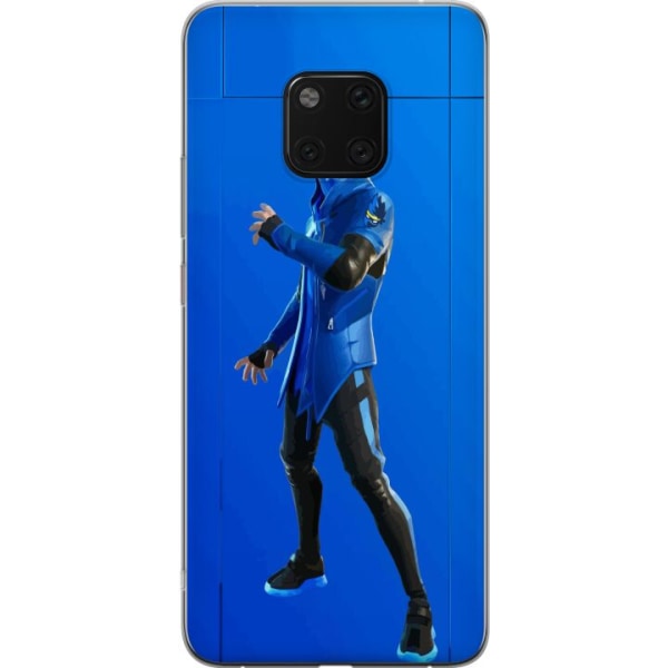 Huawei Mate 20 Pro Gennemsigtig cover Fortnite - Ninja Blue