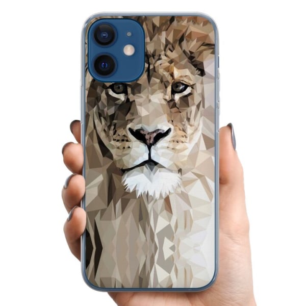 Apple iPhone 12 mini TPU Mobilcover Løve