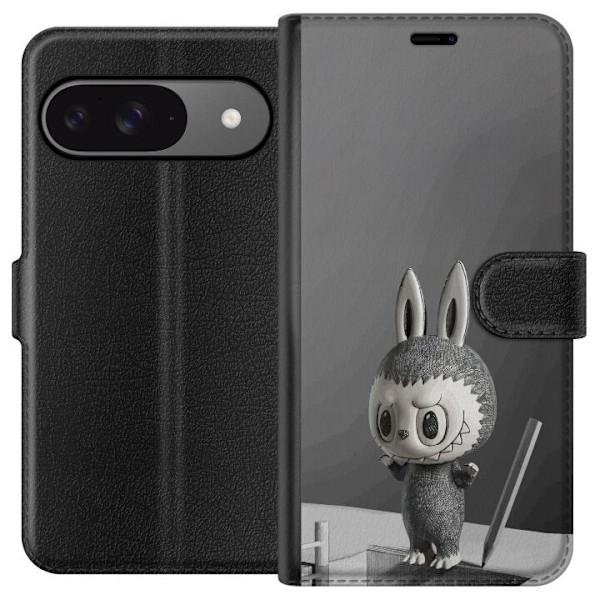 Google Pixel 9 Lompakkokotelo Pop Mart MEGA LABUBU LABUBU Sket