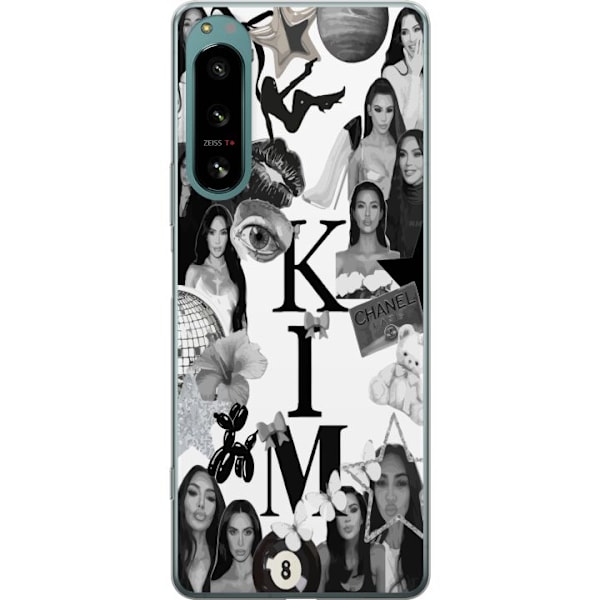 Sony Xperia 5 IV Läpinäkyvä kuori Kim Kardashian – Aesthetic Look 2025