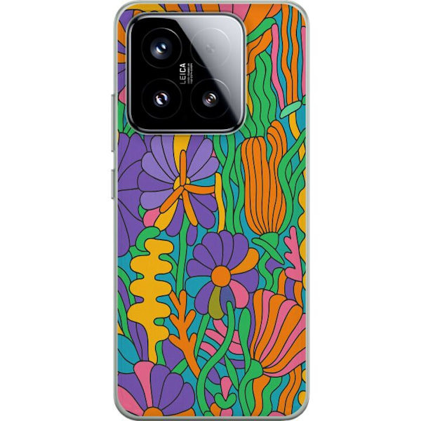 Xiaomi 15 Gennemsigtig cover Farveeksplosion