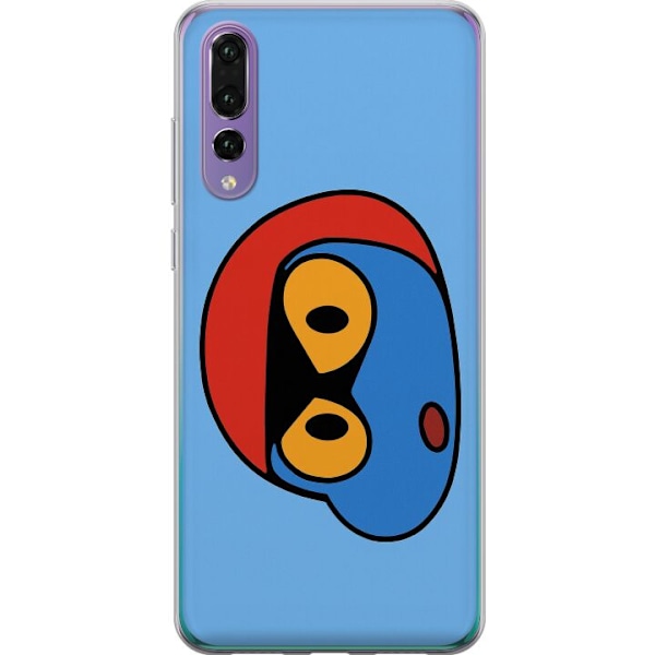 Huawei P20 Pro Genomskinligt Skal Bold Bot Head