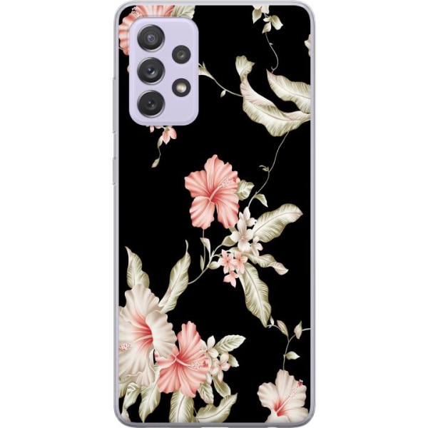 Samsung Galaxy A52s 5G Gennemsigtig cover Blomster