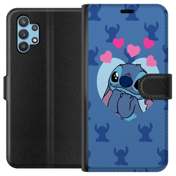 Samsung Galaxy A32 5G Lommeboketui Stitch