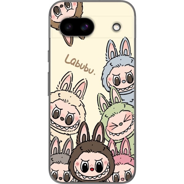 Google Pixel 8a Gennemsigtig cover Labubu Pastel Collection