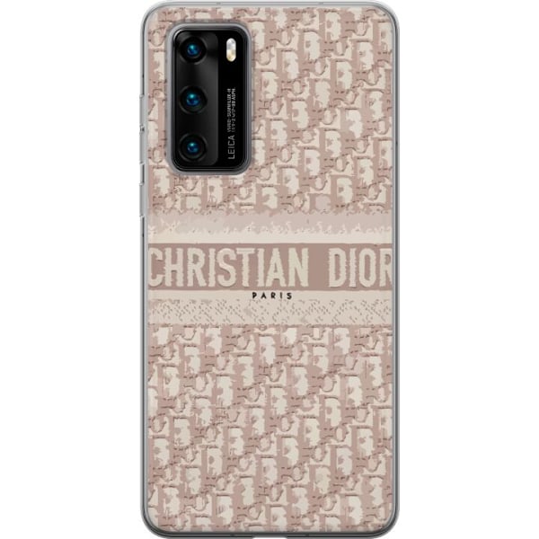 Huawei P40 Genomskinligt Skal Dior Paris