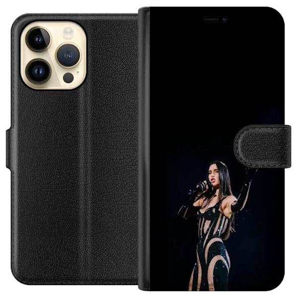 Apple iPhone 14 Pro Max Tegnebogsetui Dua Lipa – Pop Star Aesthetic