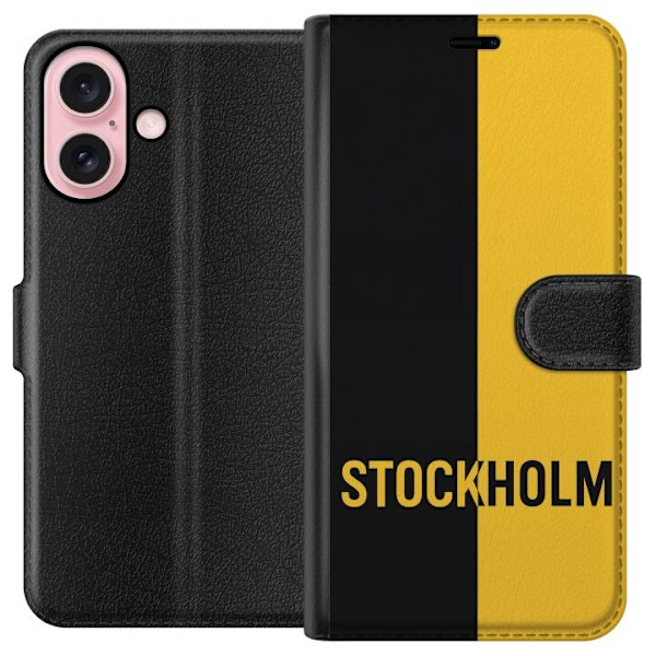 Apple iPhone 16 Lommeboketui Stockholm – fotball