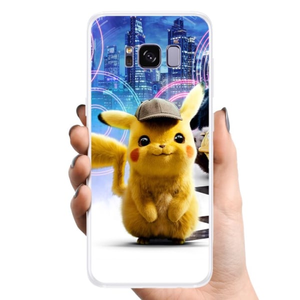 Samsung Galaxy S8 TPU Mobilskal Detective Pikachu - Pikachu