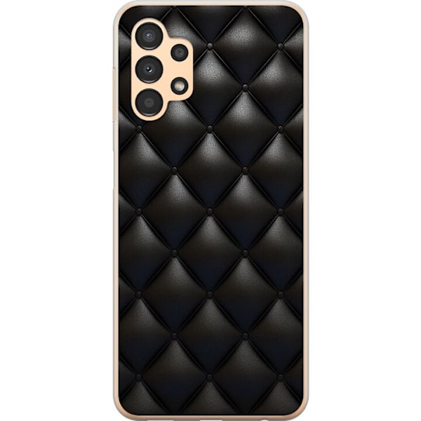 Samsung Galaxy A13 Kuori / Matkapuhelimen kuori - Nahka Musta