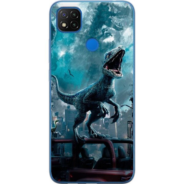 Xiaomi Redmi 9C NFC Läpinäkyvä kuori Jurassic World Dominio