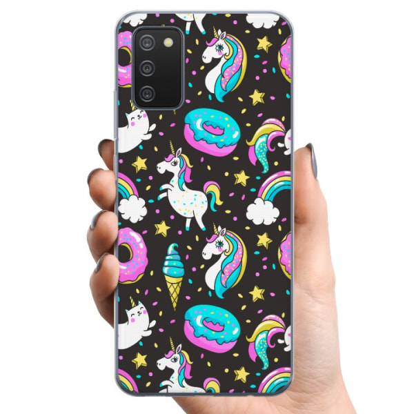Samsung Galaxy A02s TPU Mobildeksel Unicorn