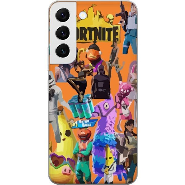 Samsung Galaxy S22 5G Gjennomsiktig deksel Fortnite