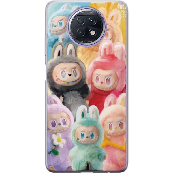 Xiaomi Redmi Note 9T Genomskinligt Skal Labubu Sketch Style
