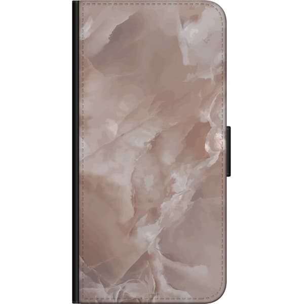Kompatibelt Lommeboketui til OnePlus 9 Pro Marmor Rosa