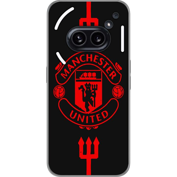 Nothing Phone (2a) Genomskinligt Skal ManchesterUnited