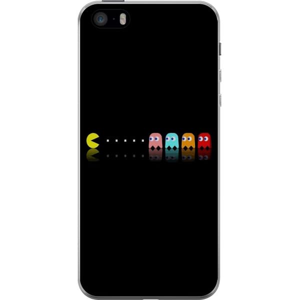 Kompatibelt Mobildeksel til Apple iPhone 5s Retro spelkaraktärer rad