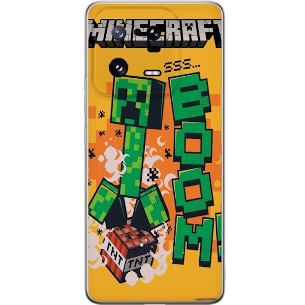 Xiaomi 13 Pro Genomskinligt Skal Minecraft Boom