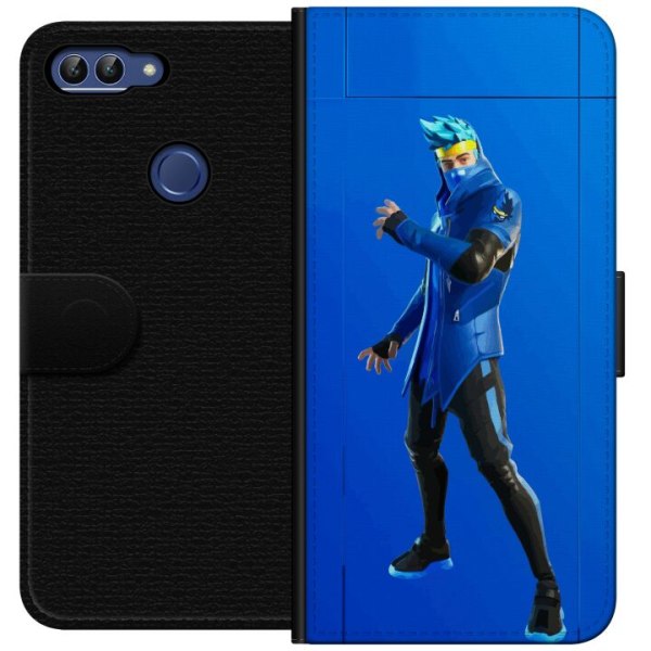 Huawei P smart Lommeboketui Fortnite - Ninja Blue