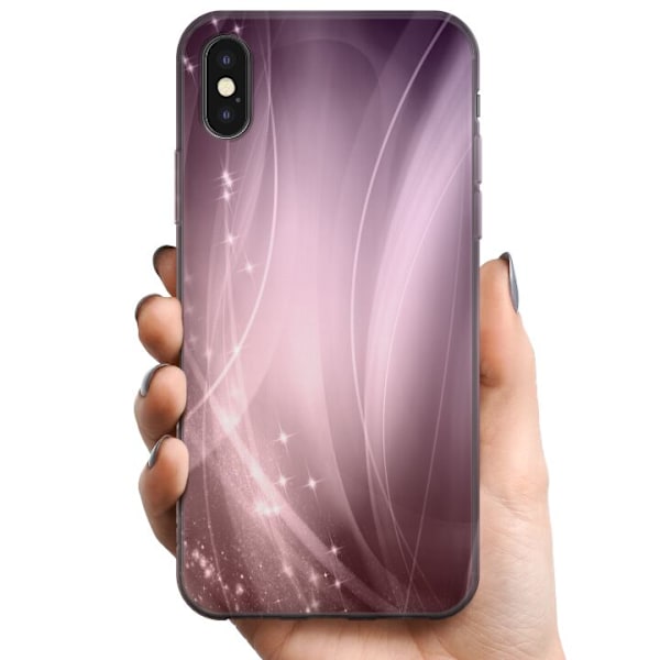 Apple iPhone X TPU Mobilskal Rosa
