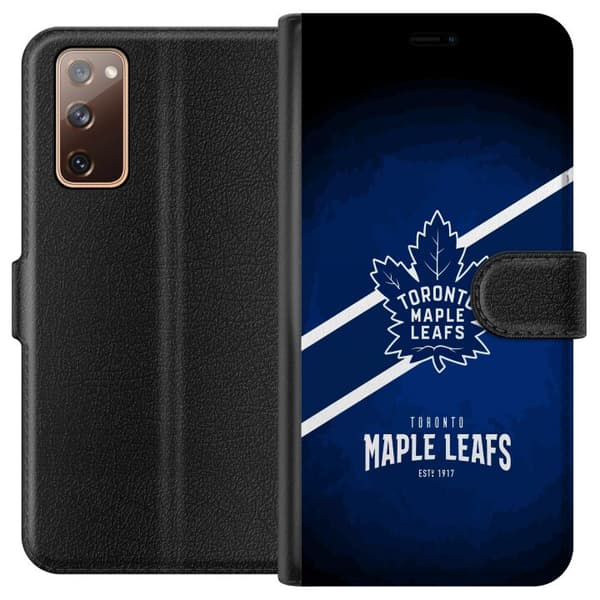 Kompatibelt Plånboksfodral till Samsung Galaxy S20 FE Toronto Maple Leafs (NHL)