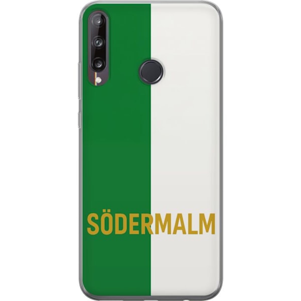 Huawei P40 lite E Läpinäkyvä kuori Södermalm - jalkapallo