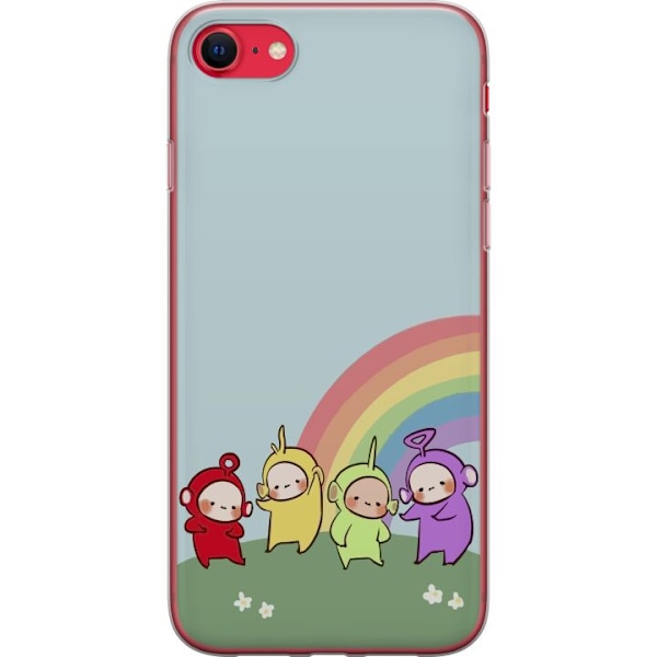 Apple iPhone SE (2022) Gennemsigtig cover Teletubbies