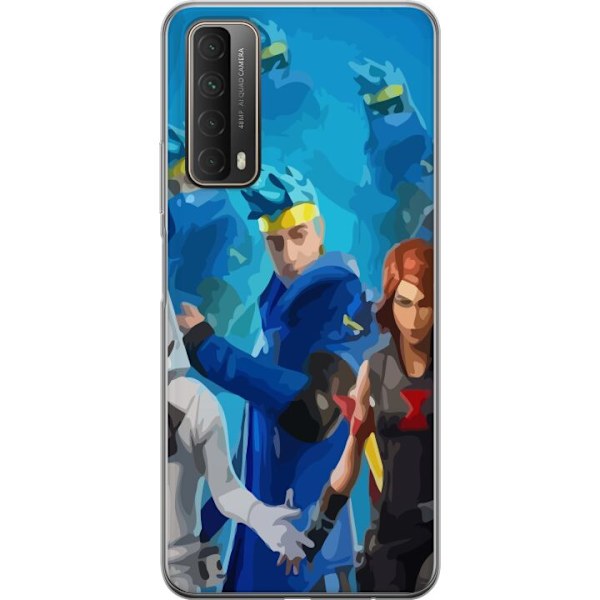 Huawei P smart 2021 Läpinäkyvä kuori Fortnite