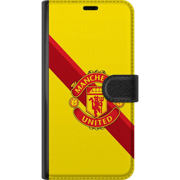 Apple iPhone 16e Lompakkokotelo Manchester United FC