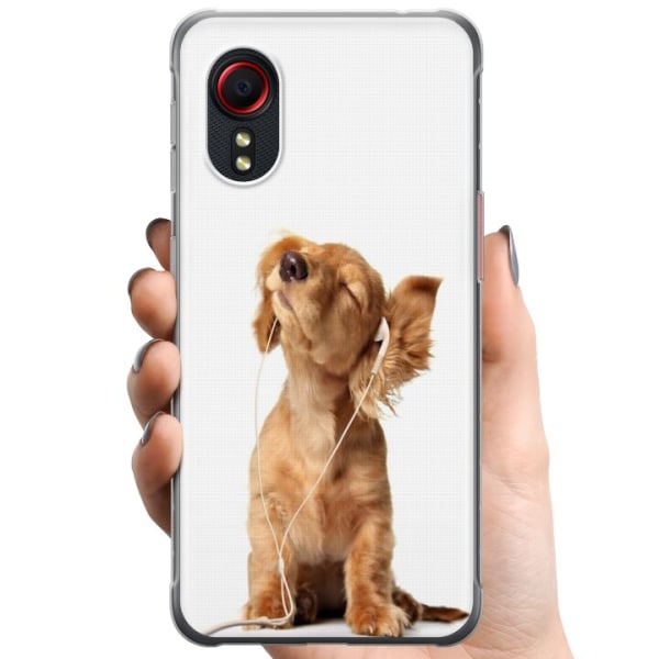 Samsung Galaxy Xcover 5 TPU Mobildeksel Hund