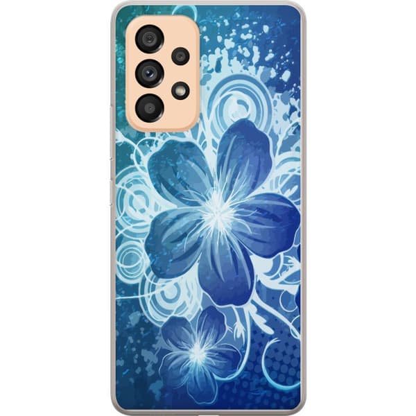 Kompatibelt Mobildeksel til Samsung Galaxy A53 5G Blomst