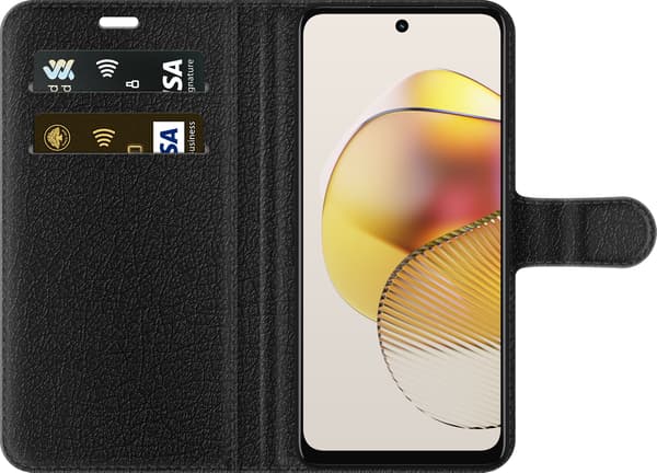 Kompatibel Tegnebogsetui til Motorola Moto G73 Grå spelkonsol grå