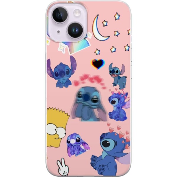 Apple iPhone 15 Plus Gennemsigtig cover Stitch