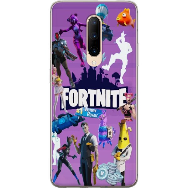 OnePlus 7 Pro Läpinäkyvä kuori Fortnite