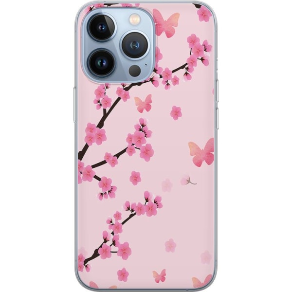 Apple iPhone 13 Pro Cover / Mobilcover - Blomster