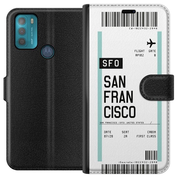 Motorola Moto G50 Lommeboketui San Francisco