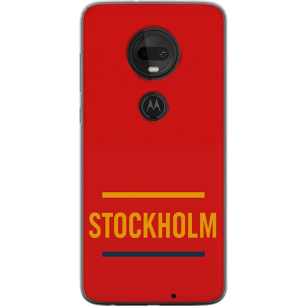 Motorola Moto G7 Gjennomsiktig deksel Stockholm – Hockey
