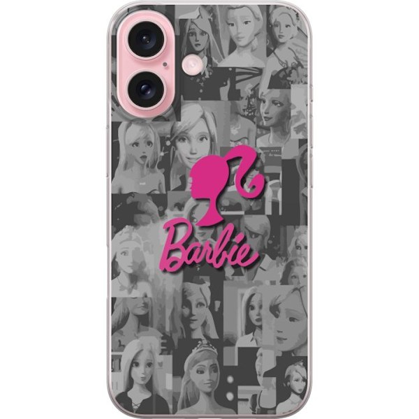 Apple iPhone 16 Gennemsigtig cover Barbie