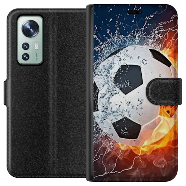 Xiaomi 12 Lommeboketui Fotball Eld