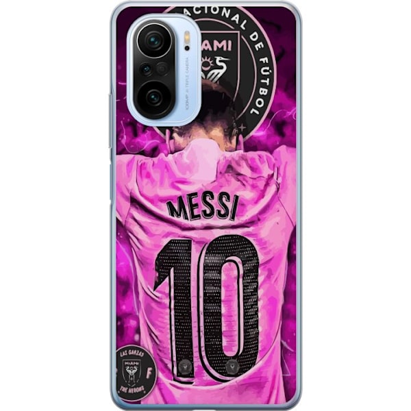 Xiaomi Mi 11i Läpinäkyvä kuori Messi