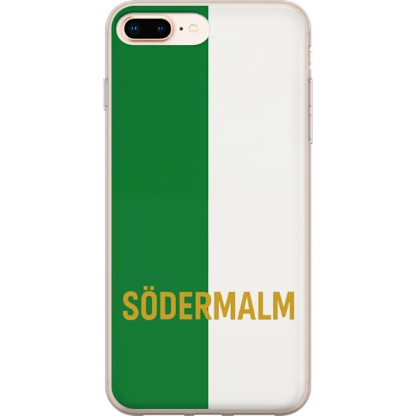 Apple iPhone 8 Plus Genomskinligt Skal Södermalm – fotboll