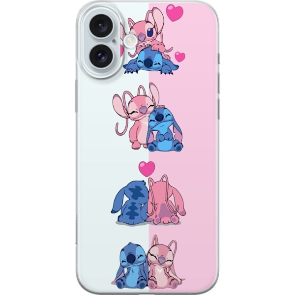 Apple iPhone 16 Plus Genomskinligt Skal Lilo & Stitch